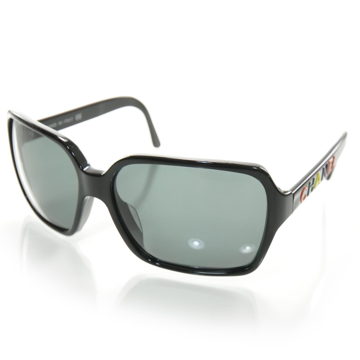 Chanel Rainbow Letter Sunglasses 5139 Black 1 of 8