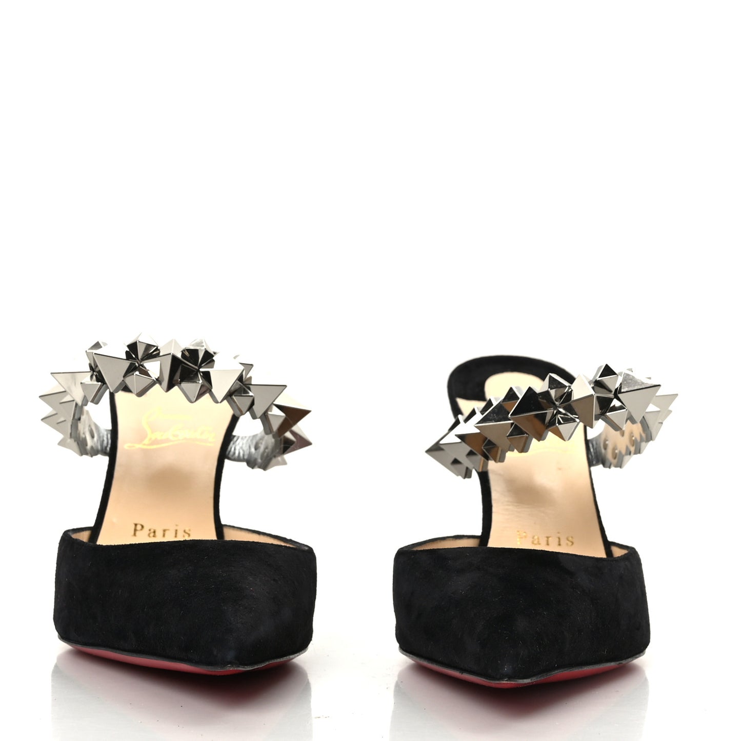 Veau Velours Specchio Planet Choc 80 Mule 38 Black