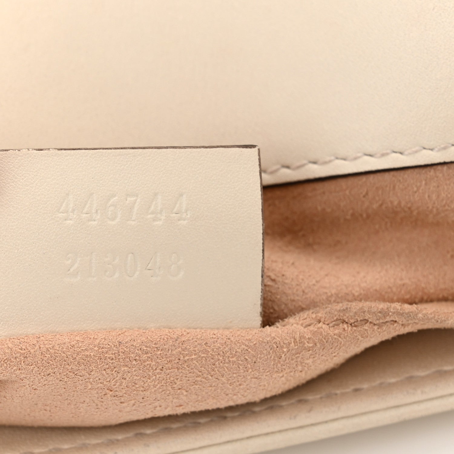 Gucci Calfskin Matelasse Mini GG Marmont Shoulder Bag White 7 of 10