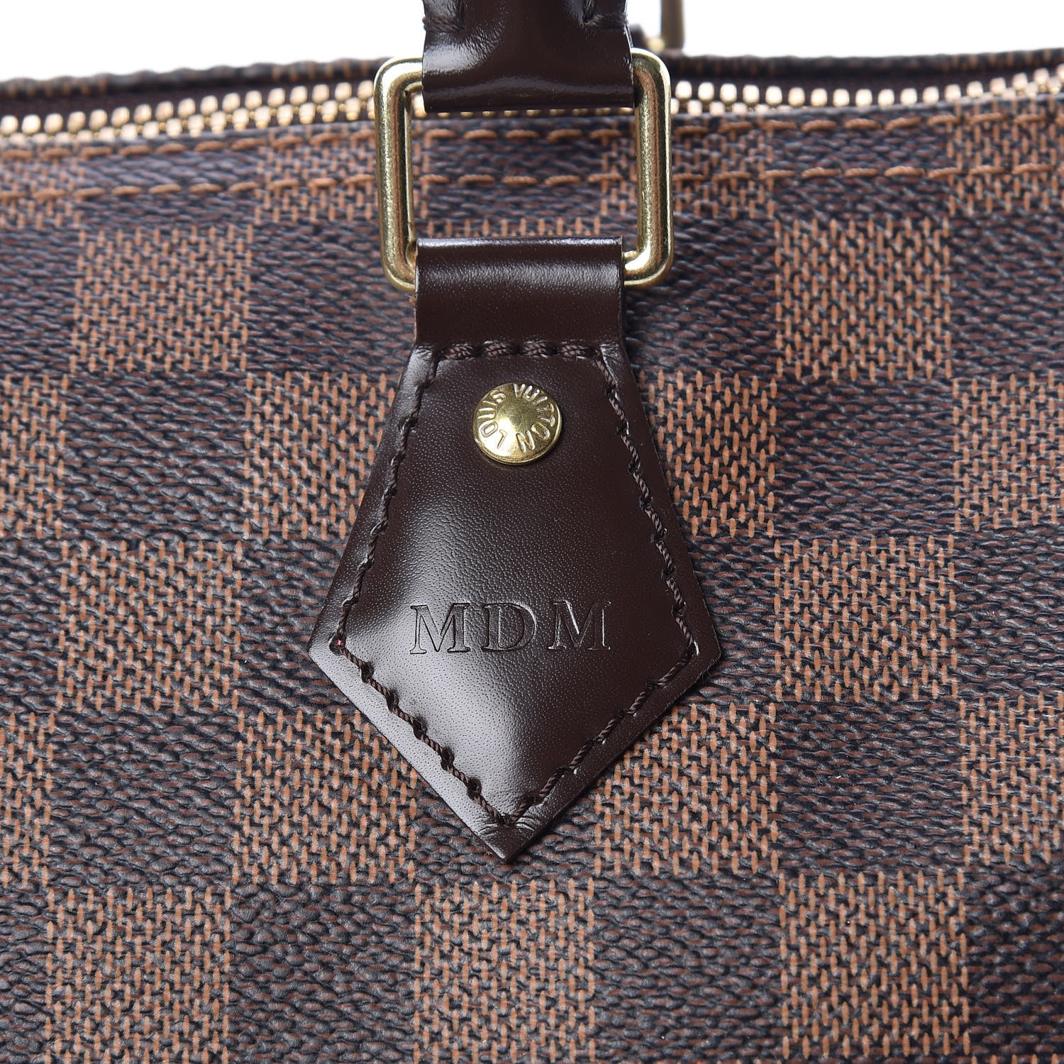Louis Vuitton Damier Ebene Speedy Bandouliere 25 8 of 10