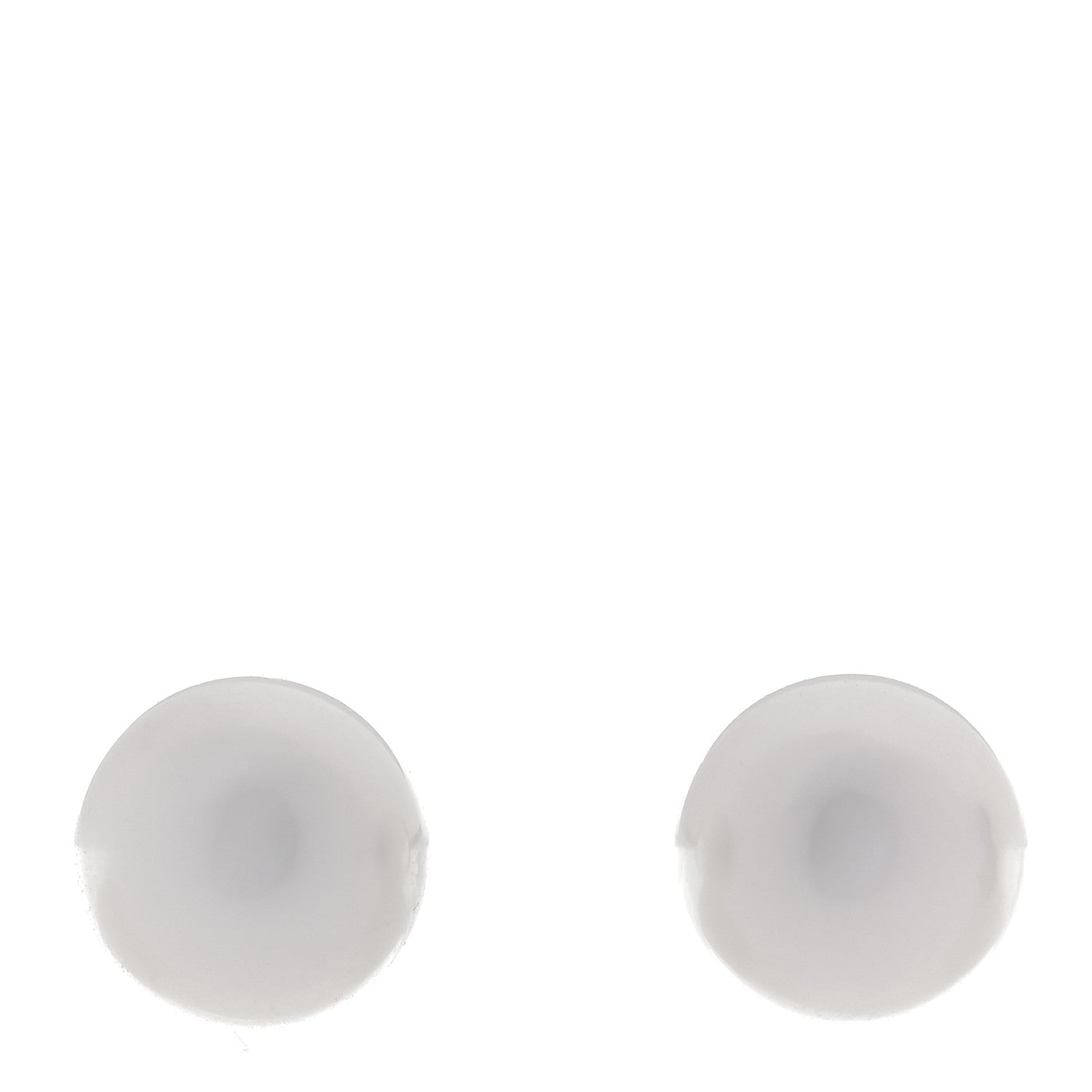Mikimoto 18K White Gold Akoya Cultured Pearl 8-8.5mm Stud Earrings 1 of 4