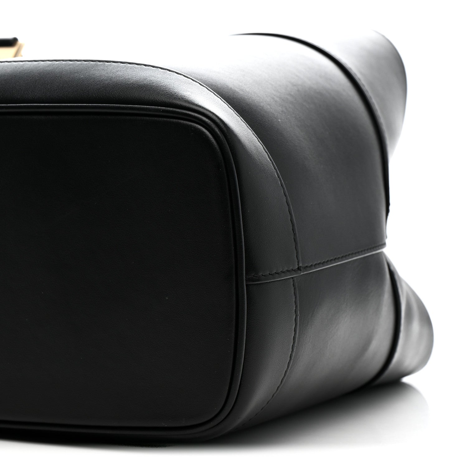 Salvatore Ferragamo Calfskin Charming Tote Black 12 of 12