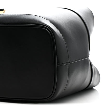 Salvatore Ferragamo Calfskin Charming Tote Black 12 of 12