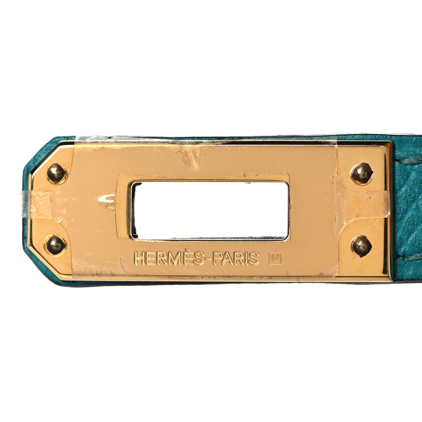 Epsom Kelly Sellier 25 Bleu Paon