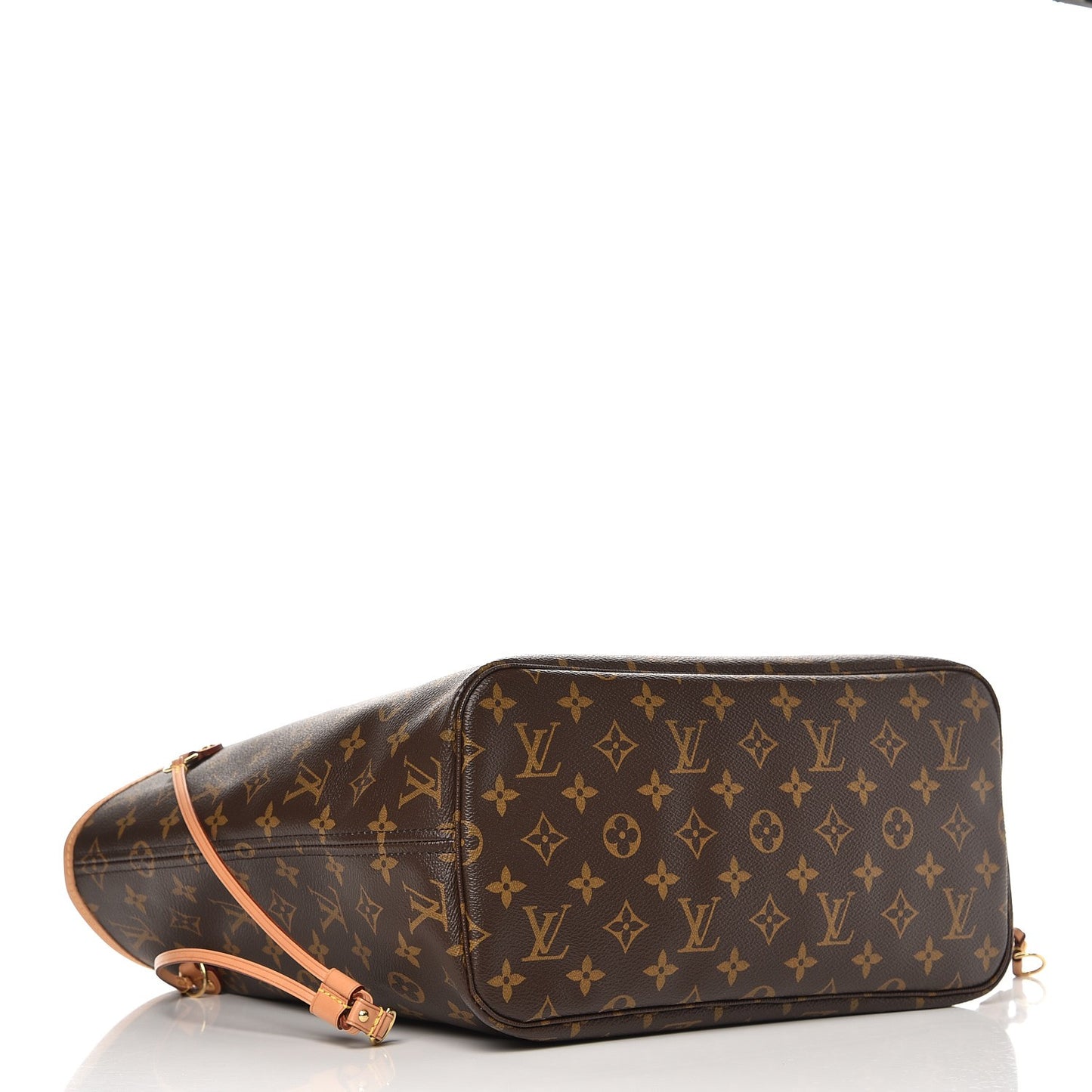 Monogram Neo Neverfull MM Rose Ballerine
