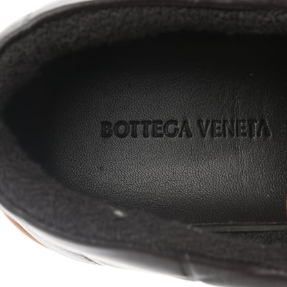 Bottega Veneta Lambskin Embossed Quilted Mens The Quilt Slip On Sneakers 38 Dark Brown 7 of 8