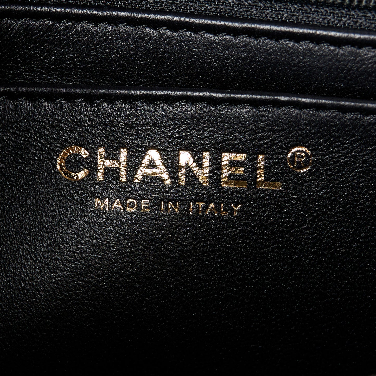 Lambskin Quilted Mini Top Handle Rectangular Flap Black