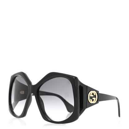 Gucci Round Sunglasses GG0875S Black 1 of 7