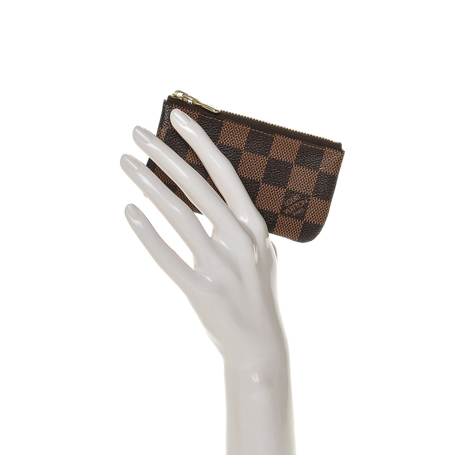 Louis Vuitton Damier Ebene Key Pouch 2 of 6
