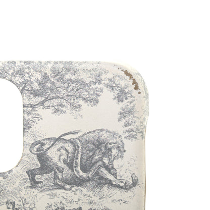Christian Dior Calfskin Toile De Jouy iPhone 12 Pro Case Grey 7 of 7