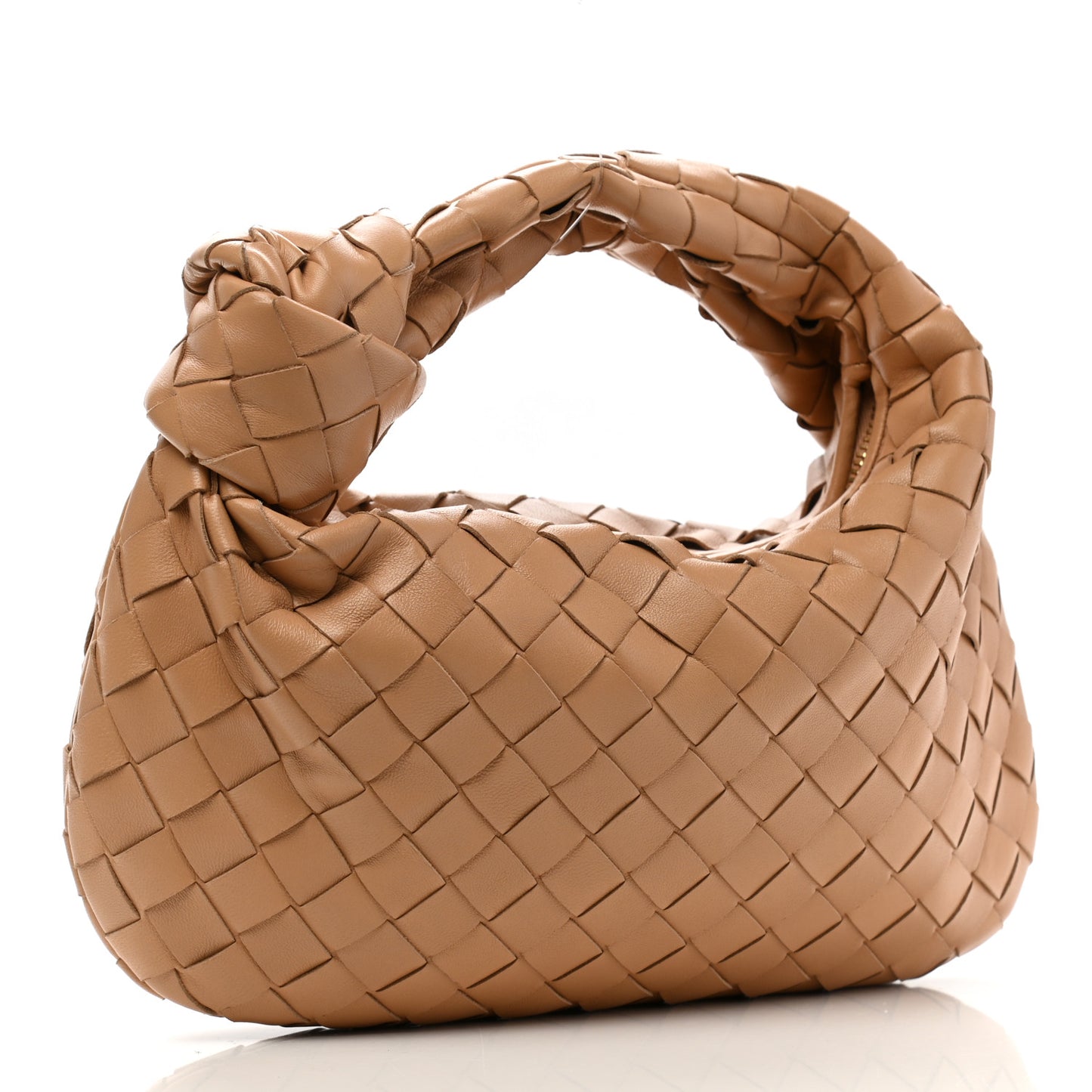 Nappa Intrecciato Mini Jodie Almond