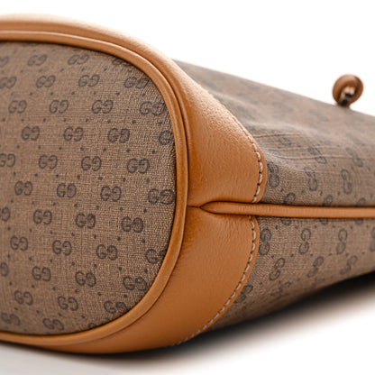 Gucci X DISNEY Mini Vintage GG Supreme Monogram Bucket Bag Beige Vintage Sun Oil 10 of 10