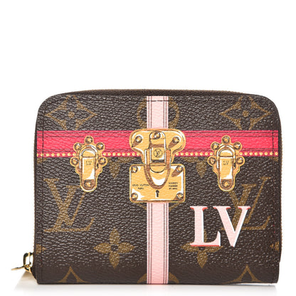 Louis Vuitton Monogram Summer Trunks Zippy Coin Purse 1 of 6