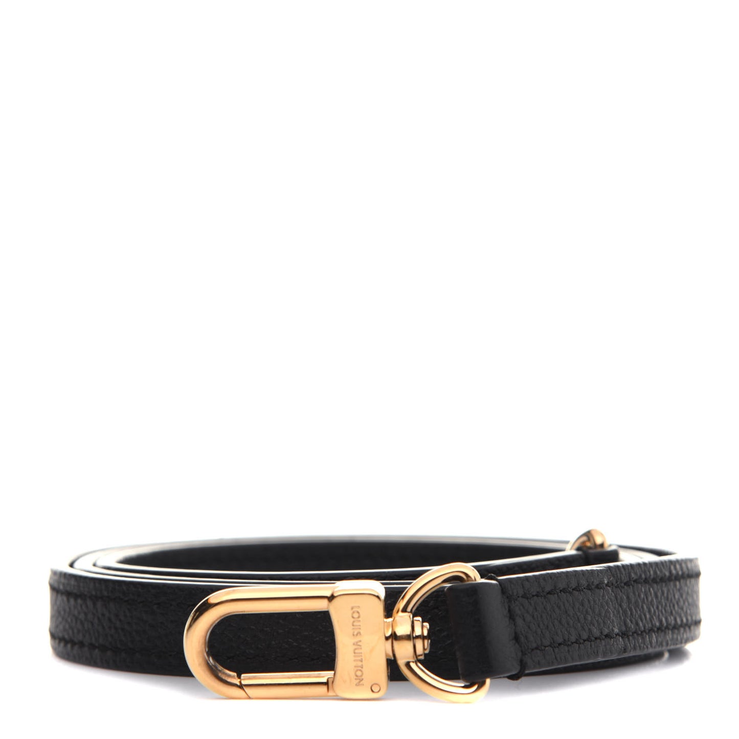 Calfskin Mazarine MM Shoulder Strap Black