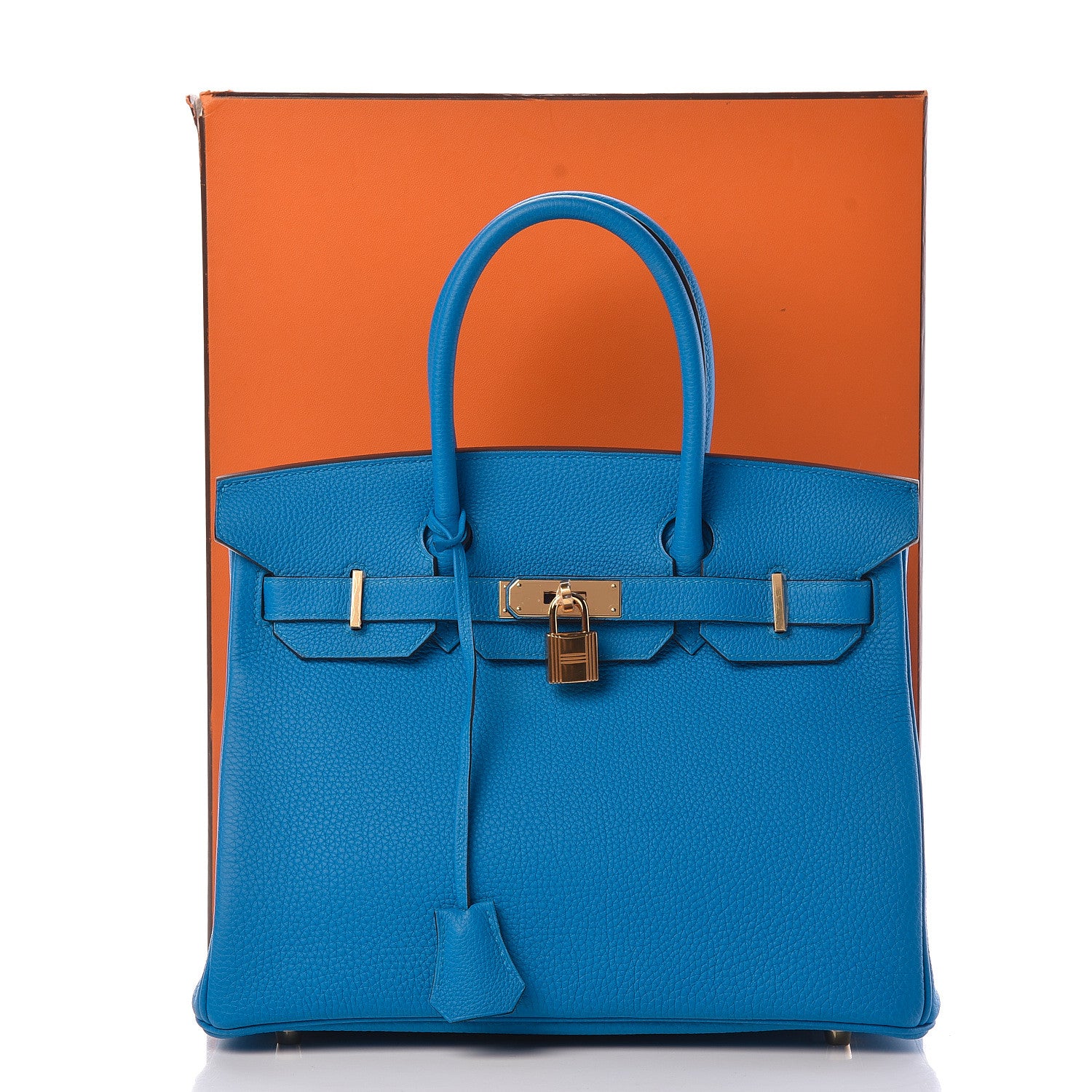 Hermes Togo Birkin 30 Bleu Zanzibar 37 of 37