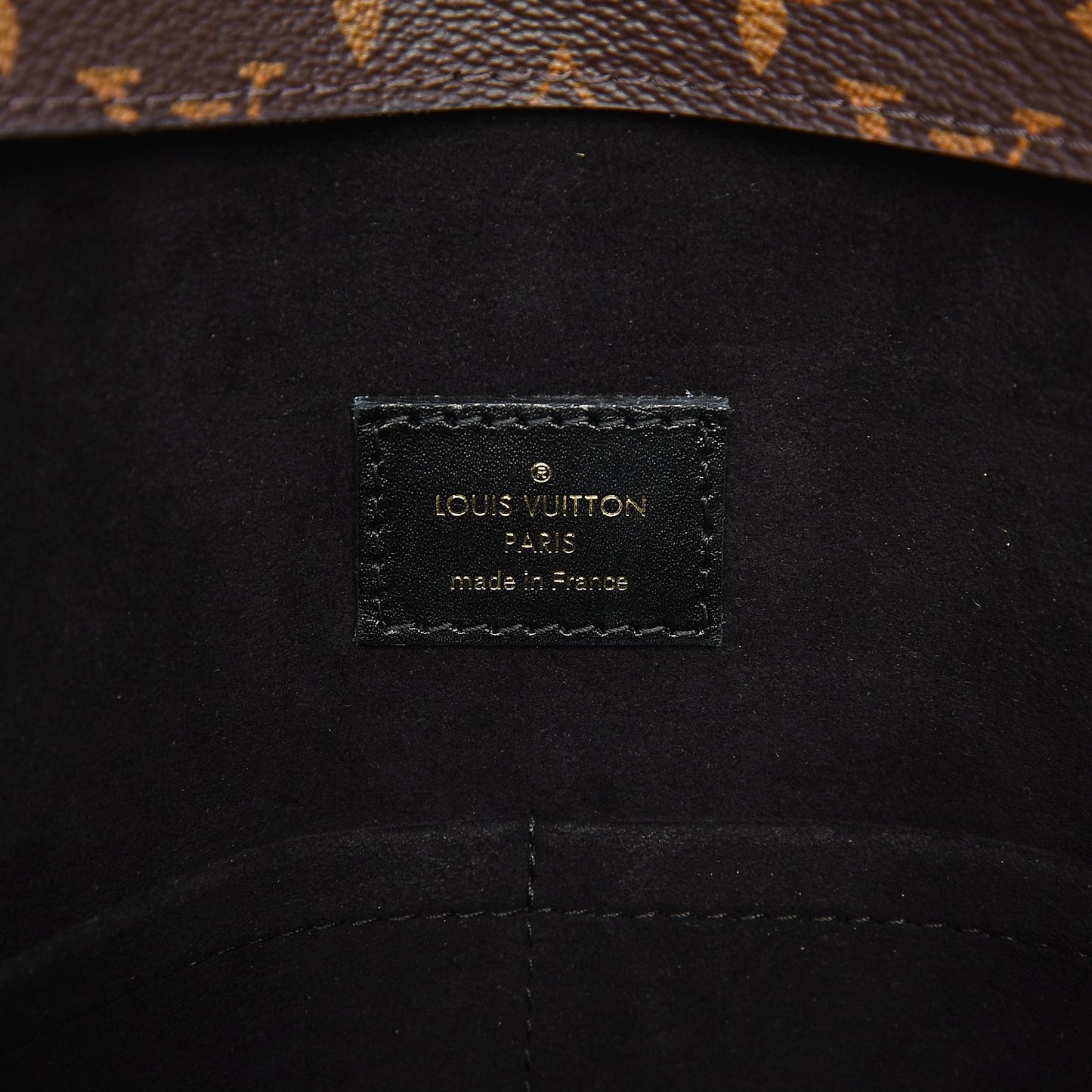 Monogram Sac Toblerone PM Black