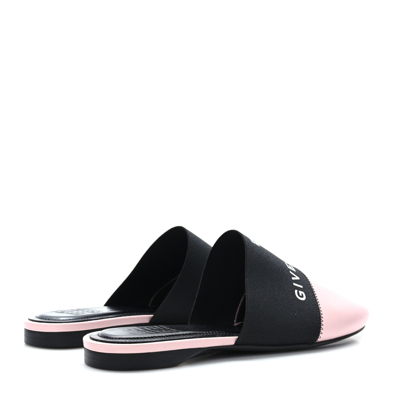 Givenchy Calfskin Bedford Logo Mule Slides 36 Pink 4 of 7