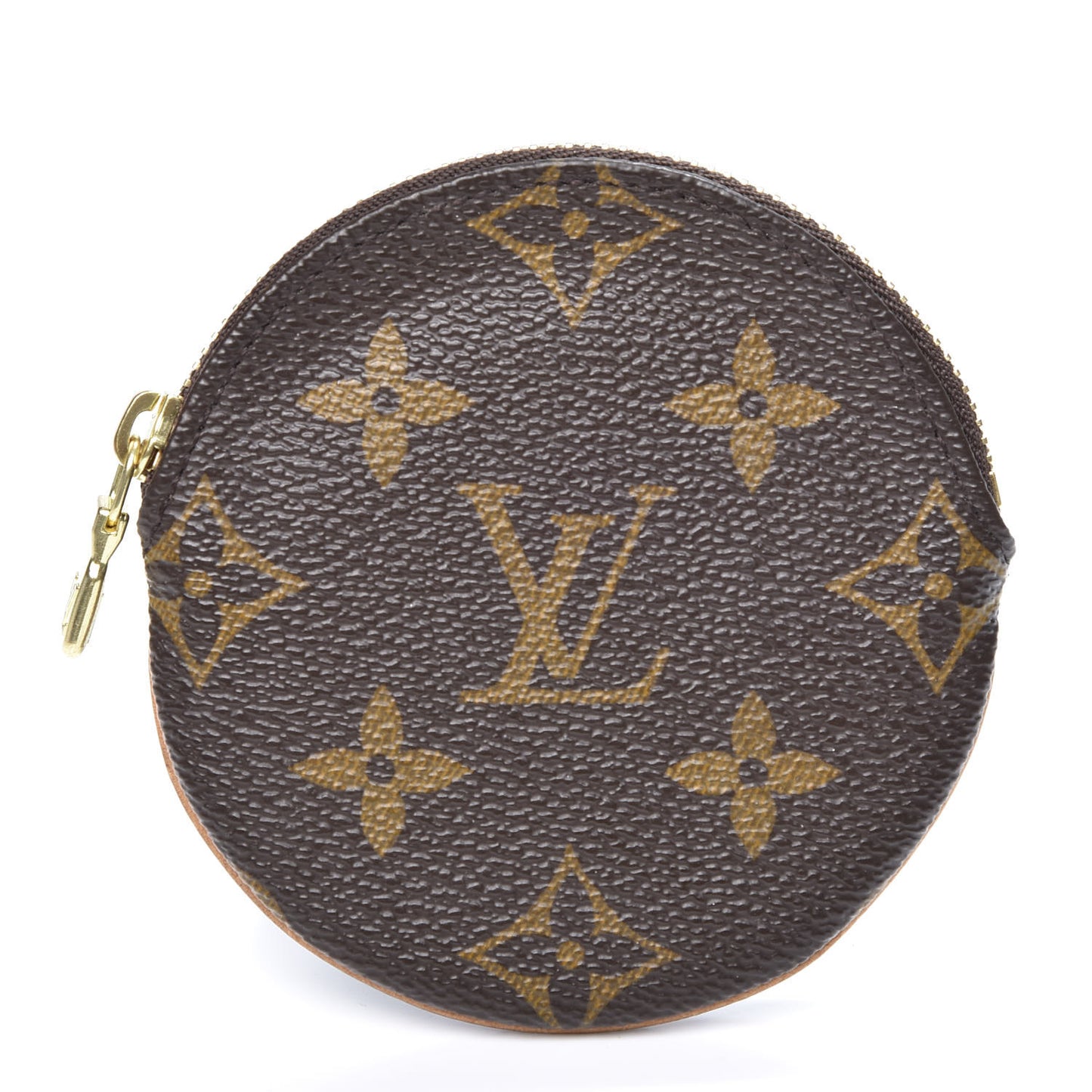 Monogram Round Coin Purse