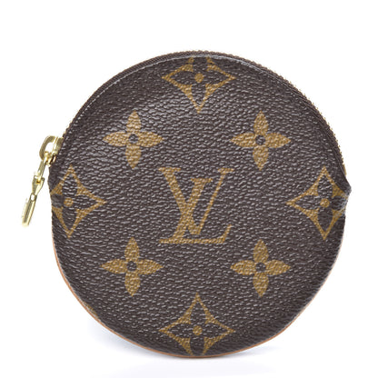 Louis Vuitton Monogram Round Coin Purse 1 of 5