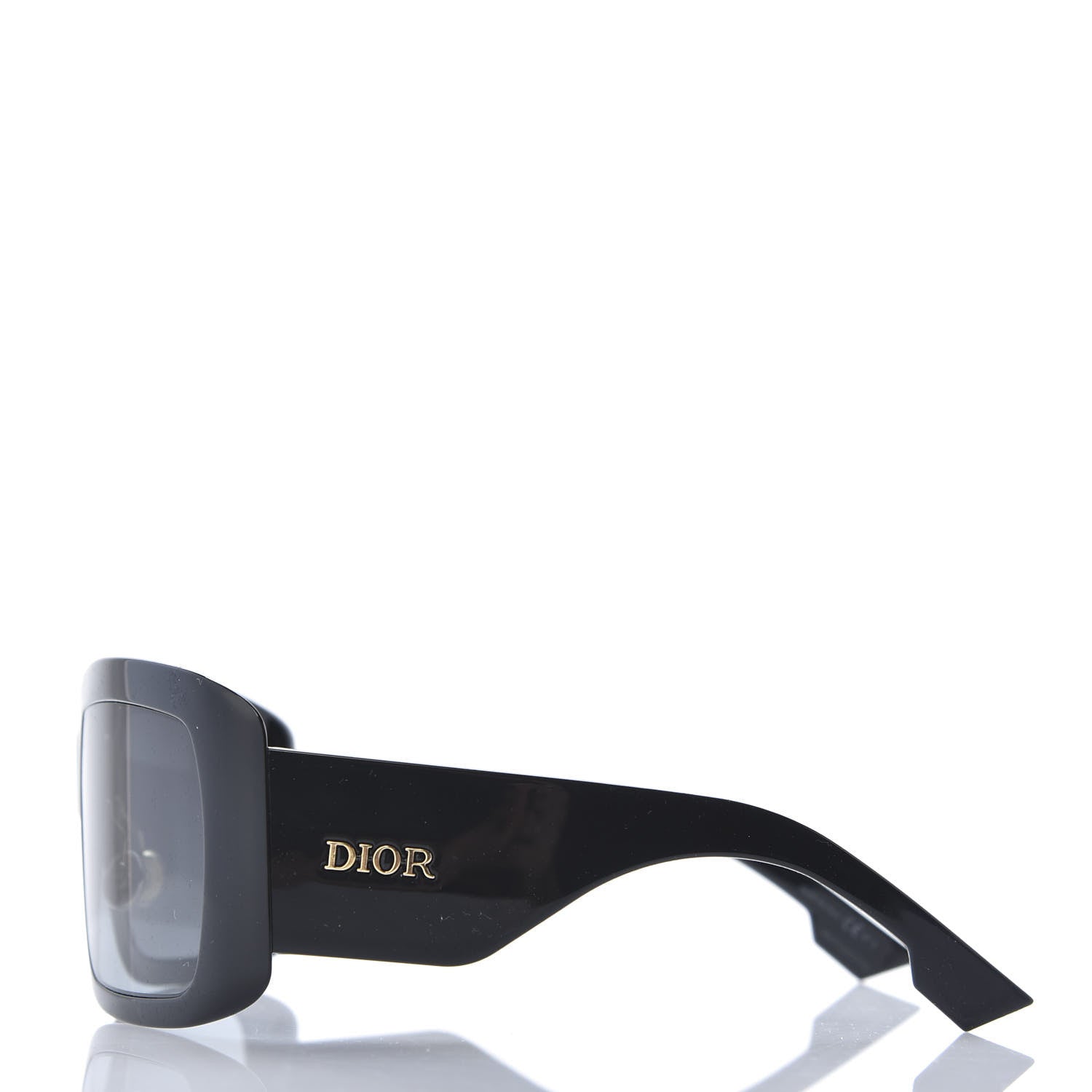 Christian Dior Acetate DiorSo Light 2 Shield Sunglasses Black 2 of 8