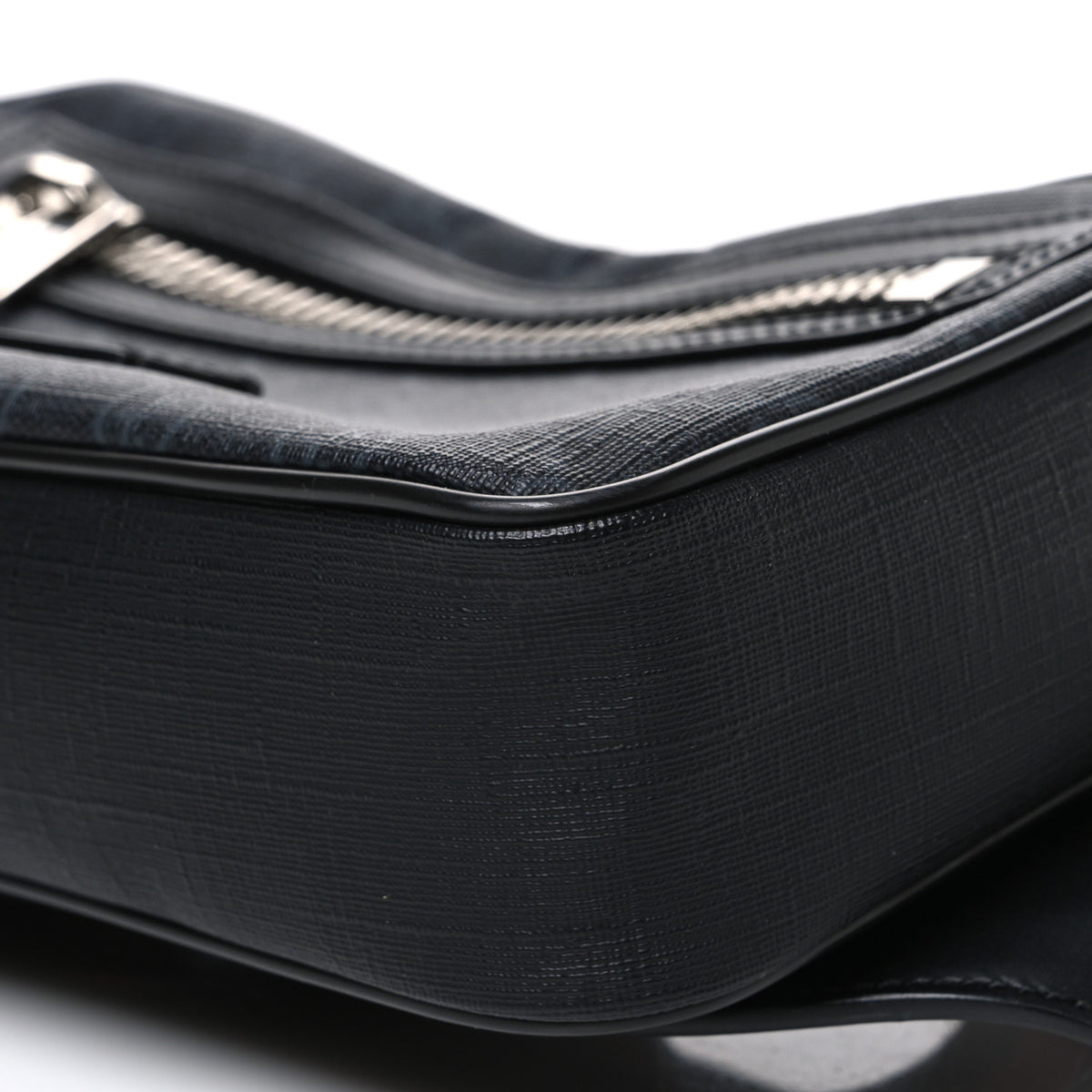 Soft GG Supreme Monogram Web Belt Bag Black Grey