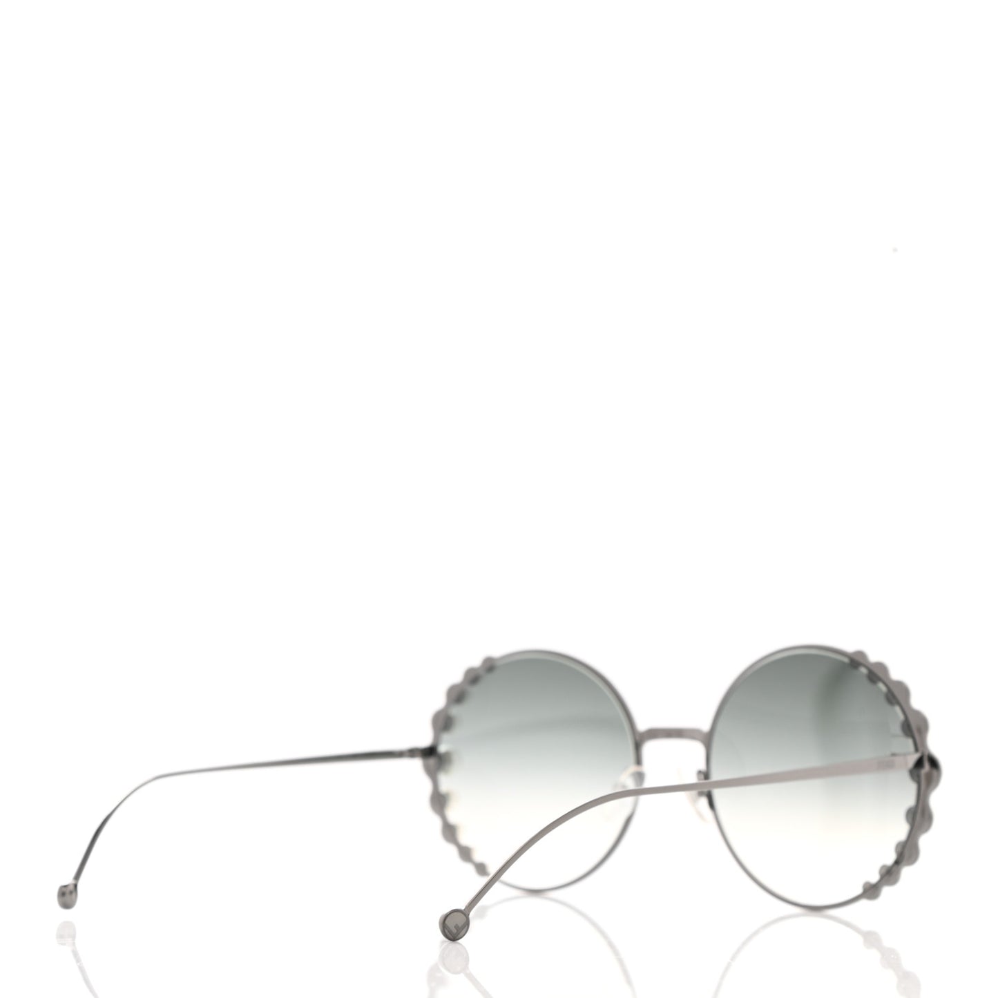 Crystal Round Sunglasses FF0324/S Silver