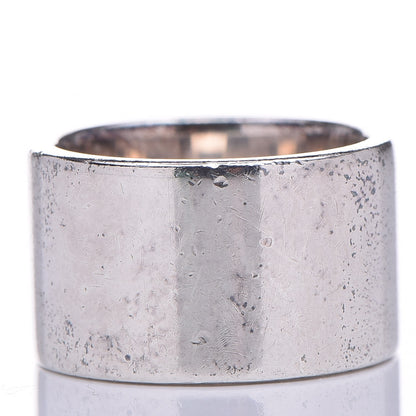 Hermes Sterling Silver Collier De Chien CDC Ring 51 5.75 3 of 6