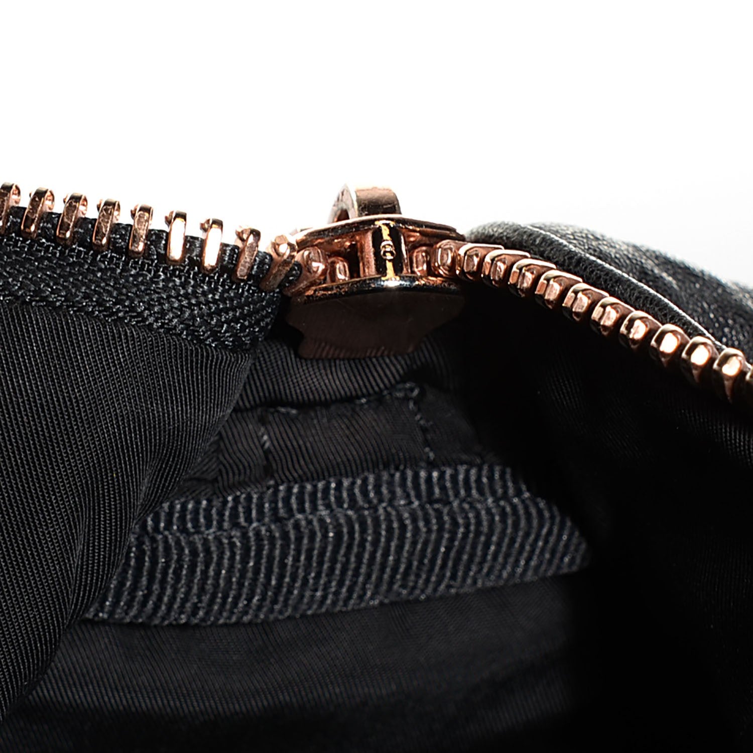 Alexander Wang Pebbled Lambskin Rocco Black Rose Gold Hardware 9 of 10
