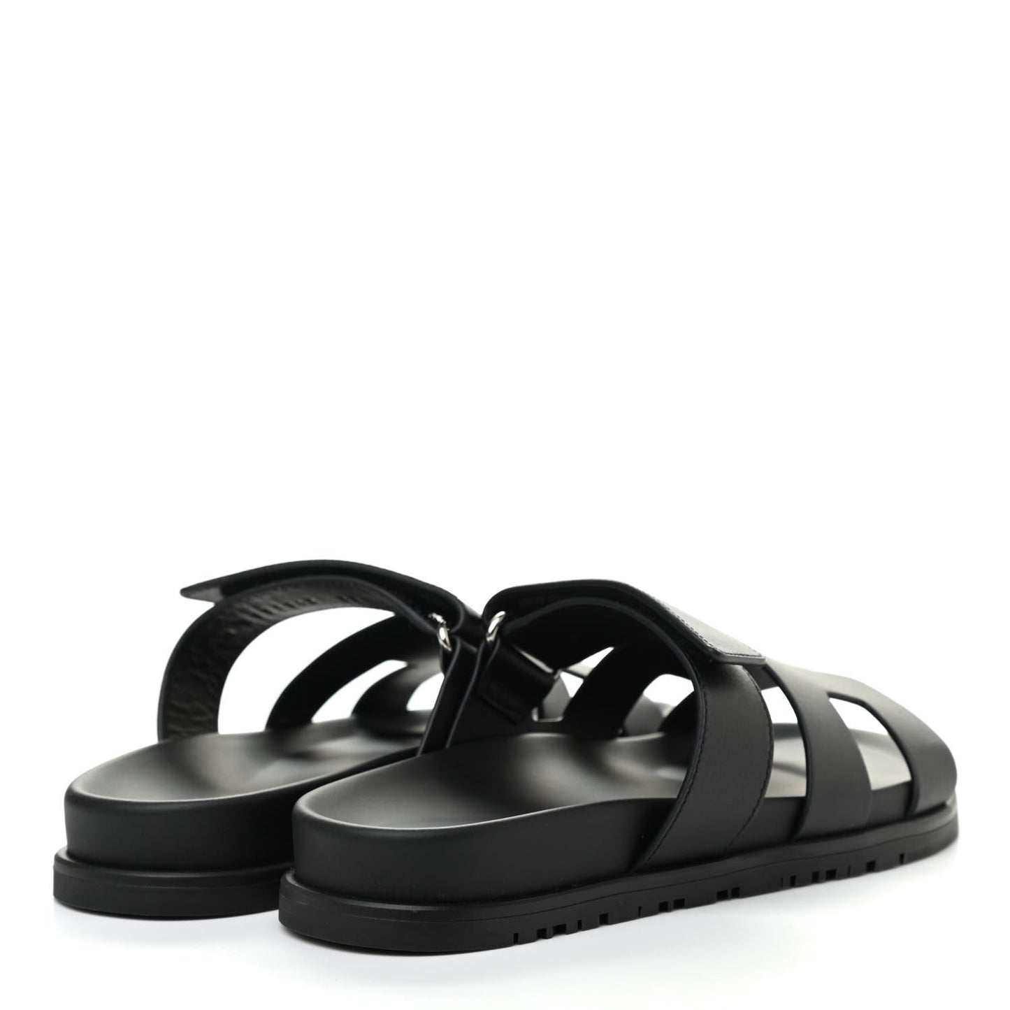 Calfskin Womens Chypre Sandals 37 Black