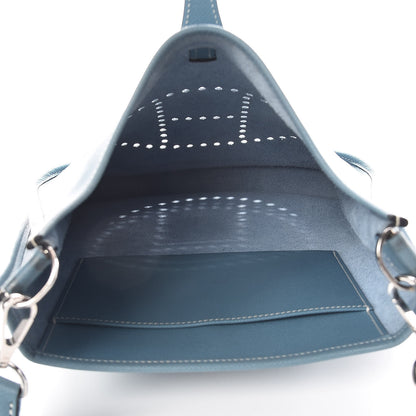 Hermes Epsom Evelyne PM Blue Jean 5 of 10