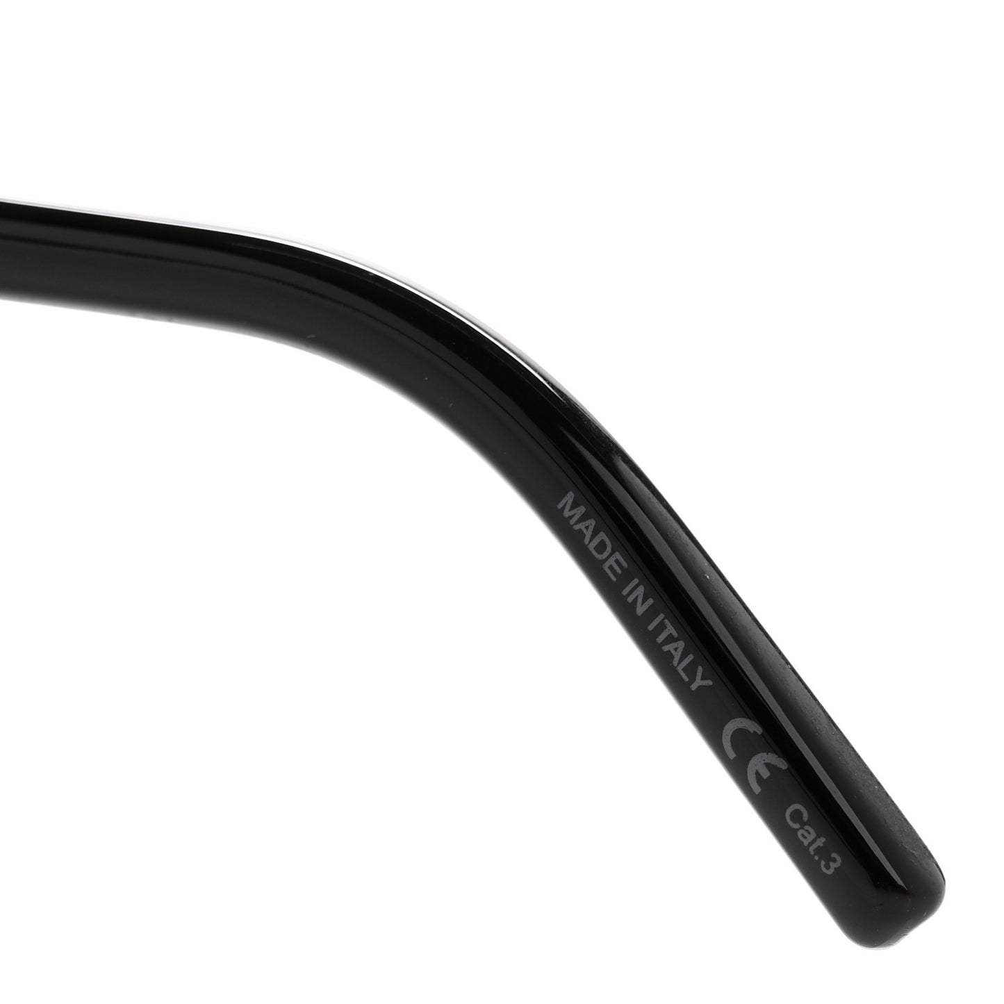 Acetate Lily Tiger Cat Eye Sunglasses SL213 Black