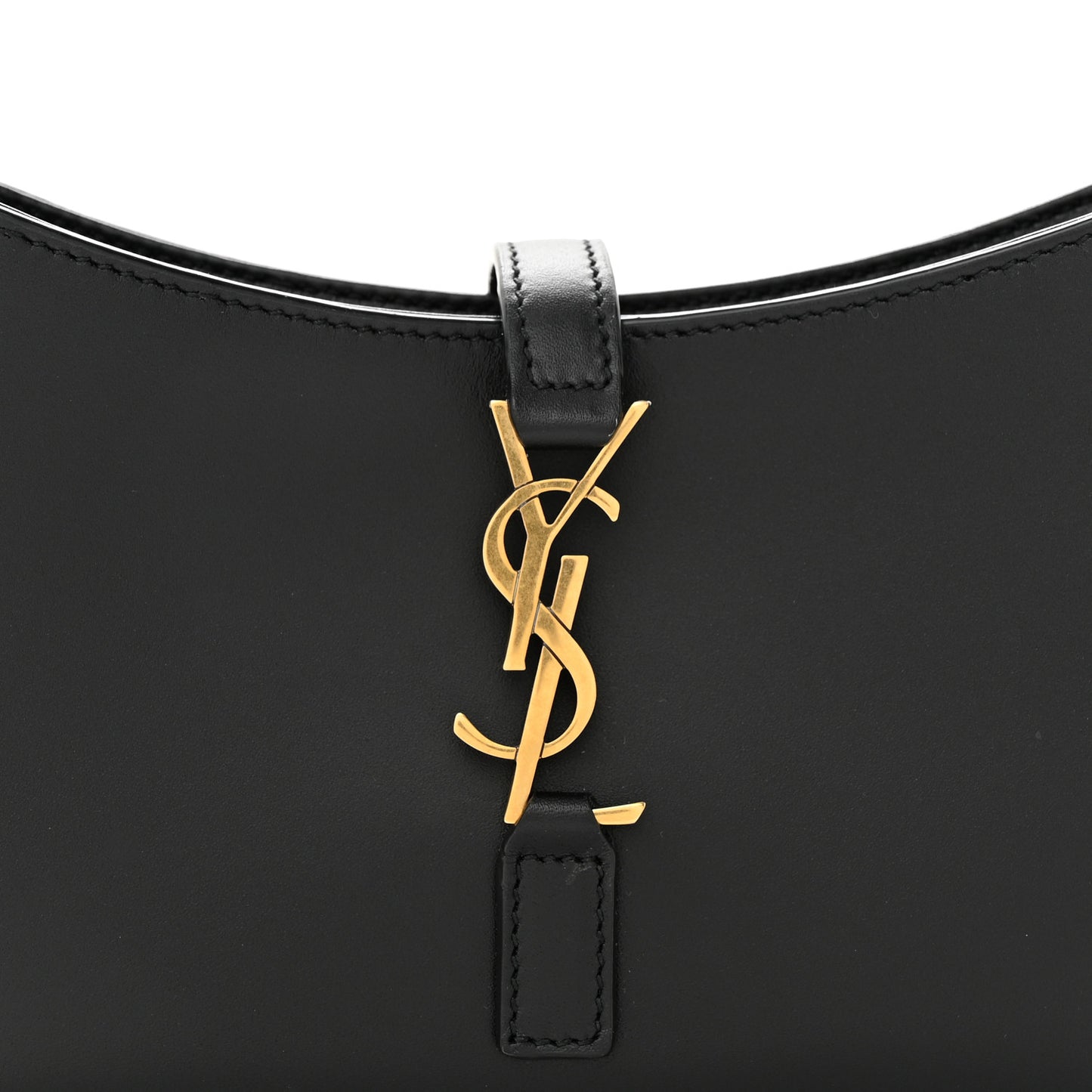 Smooth Calfskin Le 5 A 7 Mini Hobo Black