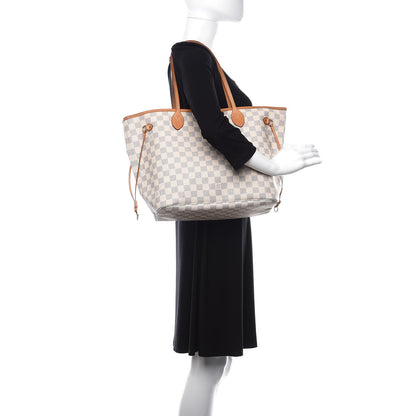 Louis Vuitton Damier Azur Neverfull MM 2 of 11