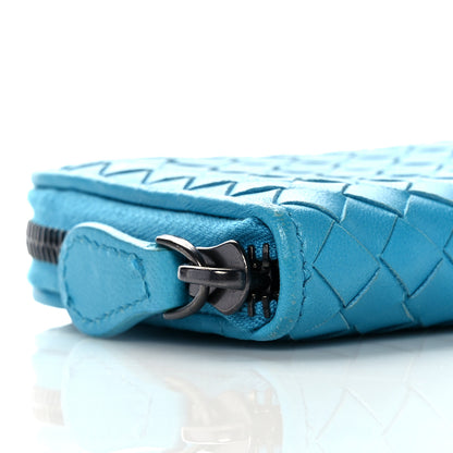 Bottega Veneta Nappa Intrecciato Zip Around Wallet Canard 8 of 9