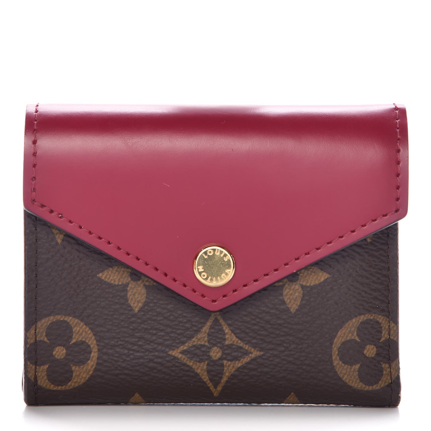 Monogram Zoe Wallet Fuchsia