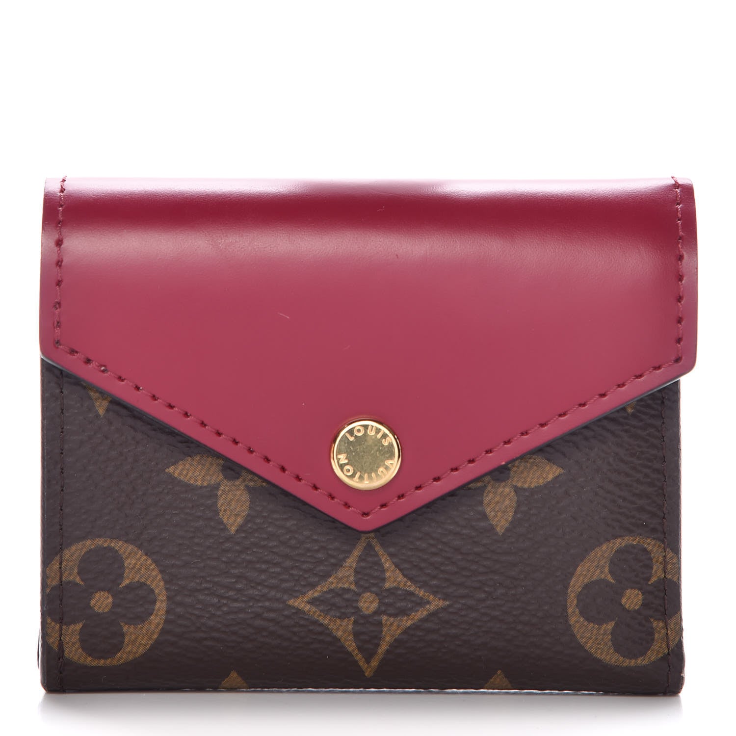 Louis Vuitton Monogram Zoe Wallet Fuchsia 1 of 9