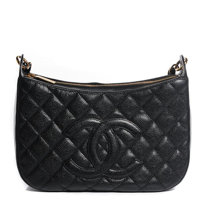 Chanel Caviar Quilted Hobo Black 1 of 8