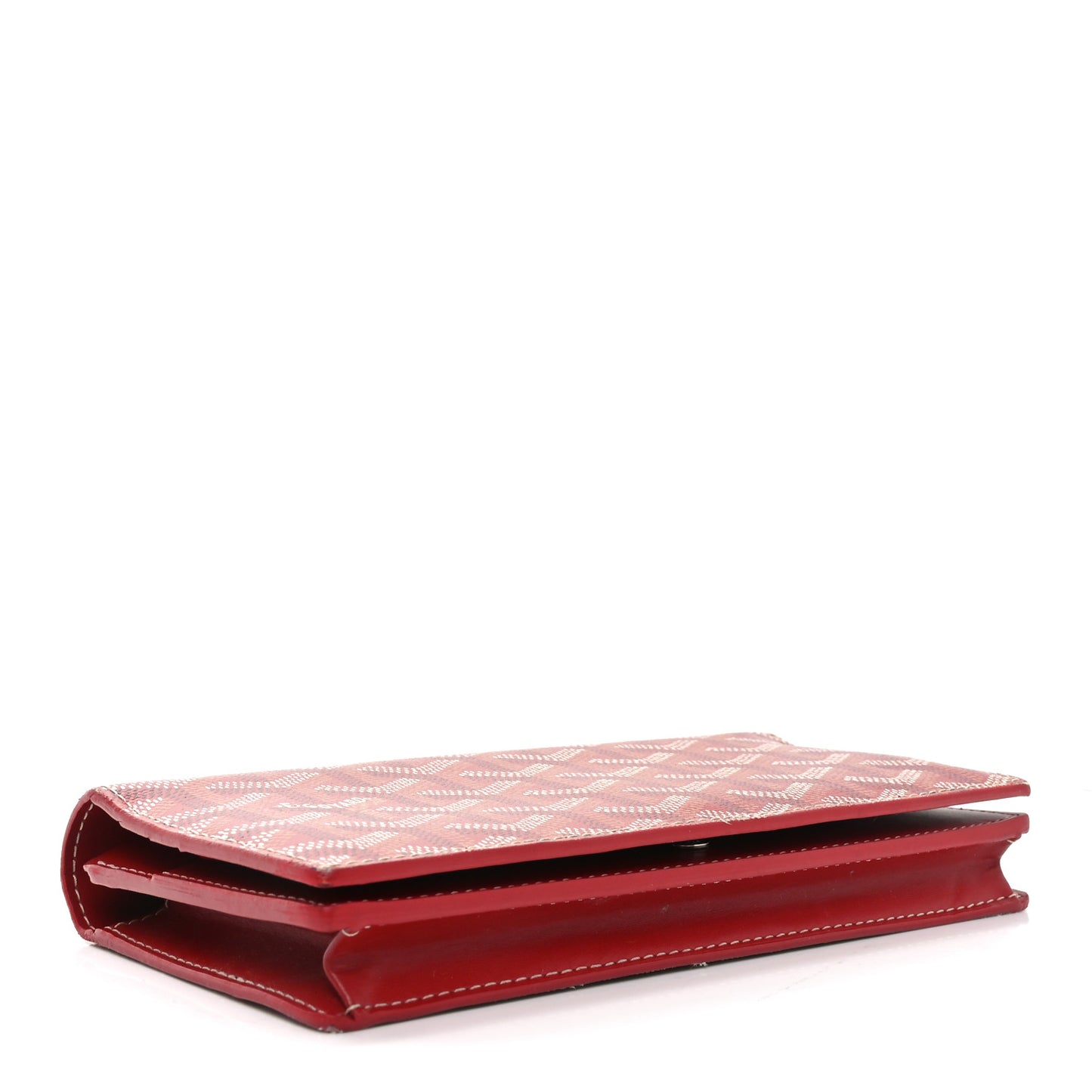 Goyardine Richelieu Wallet Red