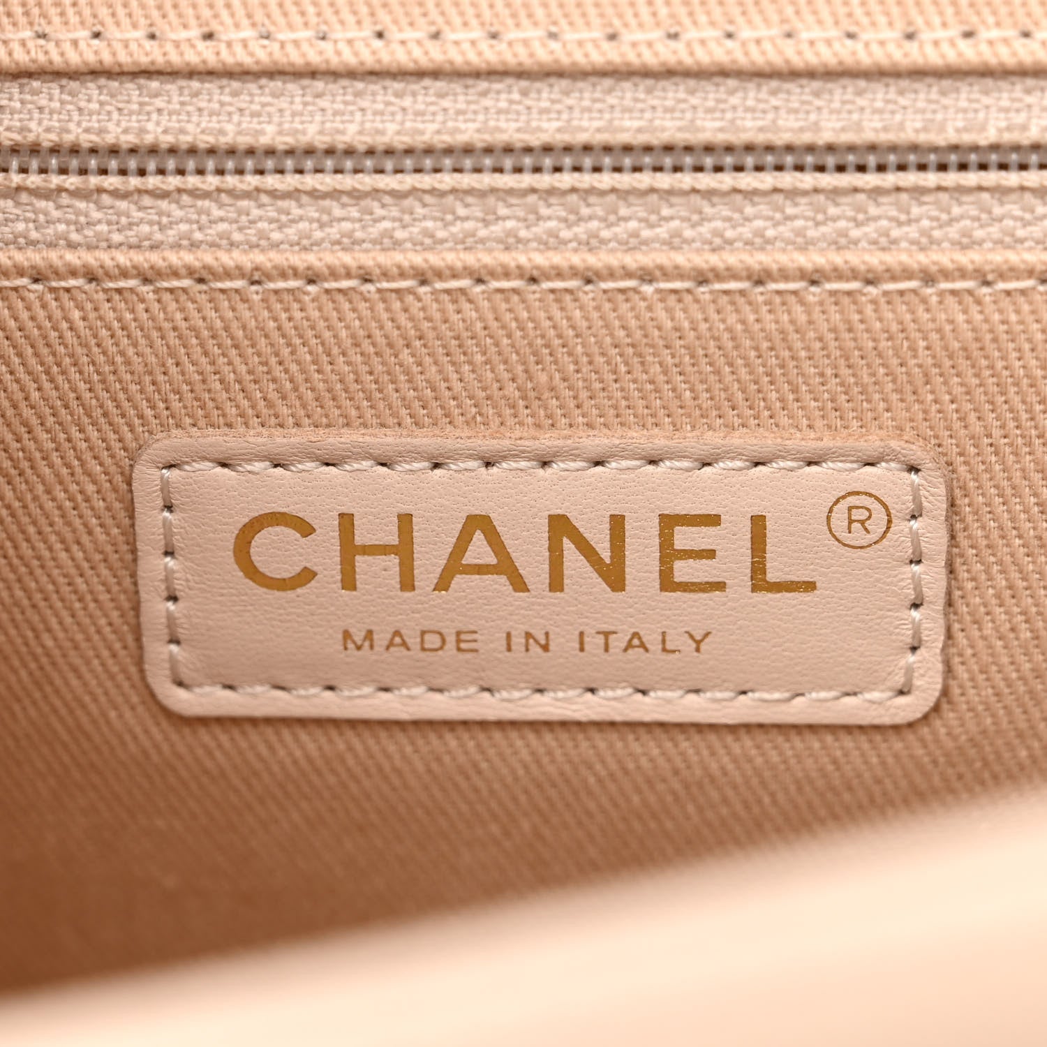 Chanel Caviar Quilted Medium Business Affinity Flap Beige 6 of 10