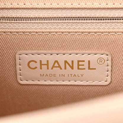 Chanel Caviar Quilted Medium Business Affinity Flap Beige 6 of 10