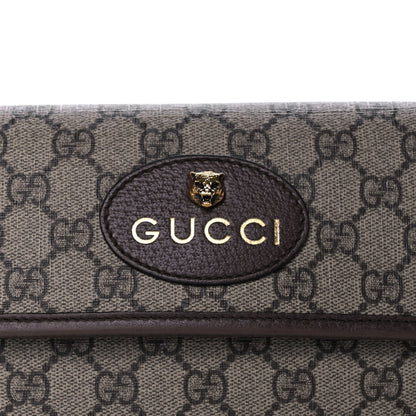 Gucci GG Supreme Monogram Neo Vintage Web Belt Bag Brown 9 of 12