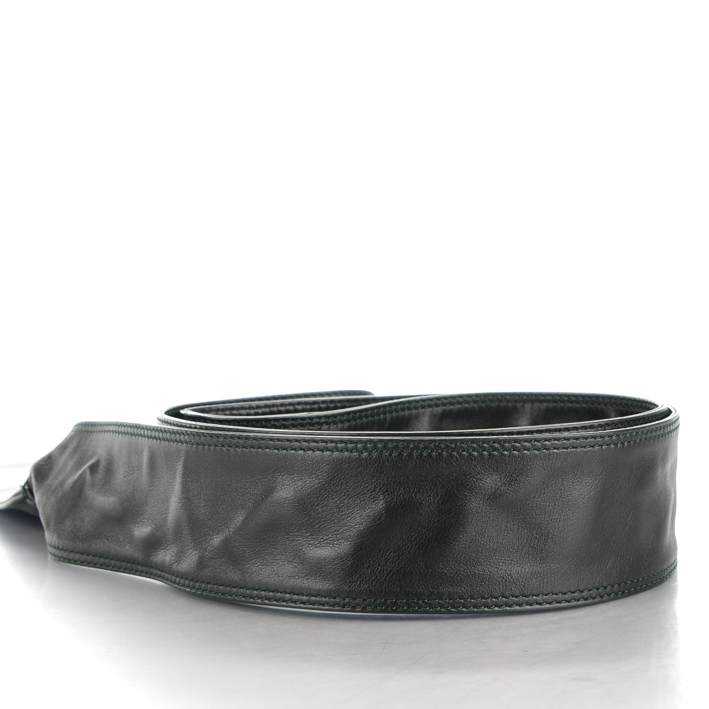Lambskin Shoulder Bag Dark Green