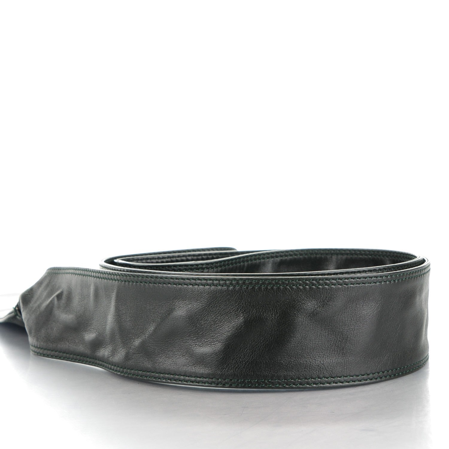 Chanel Lambskin Shoulder Bag Dark Green 7 of 7