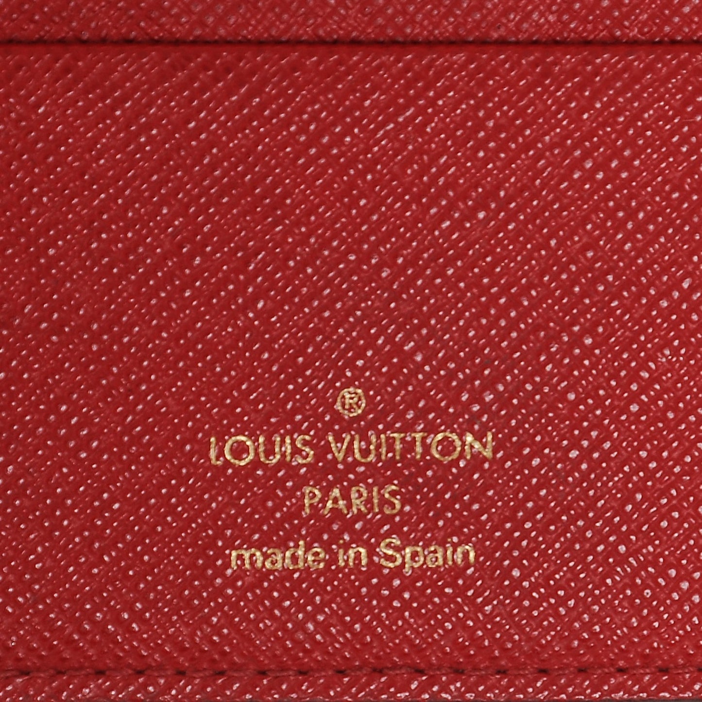 Monogram Insolite Wallet Red