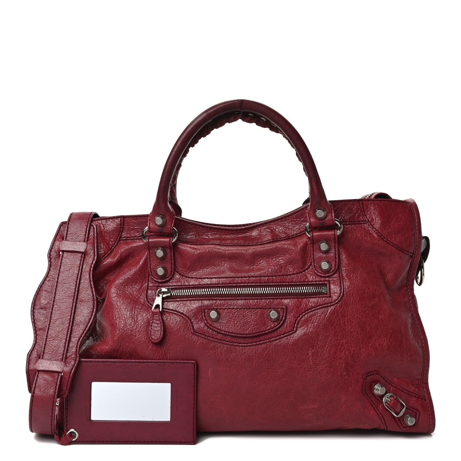 Balenciaga Agneau Giant 12 Rose Gold Hardware City Cassis 1 of 10