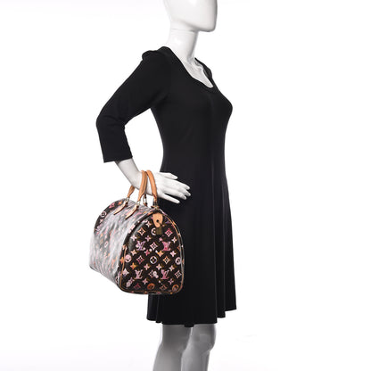 Louis Vuitton Watercolor Aquarelle Speedy 35 Brown 2 of 10