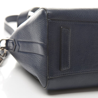 Givenchy Sugar Goatskin Mini Antigona Deep Blue 9 of 12