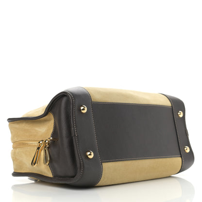 Loewe Suede Calfskin Amazona 36 Gold Brown 4 of 9