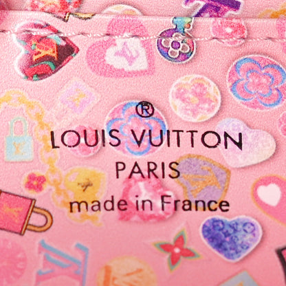 Louis Vuitton Vernis Valentine's Day Zippy Coin Purse Mochi Pink 6 of 9