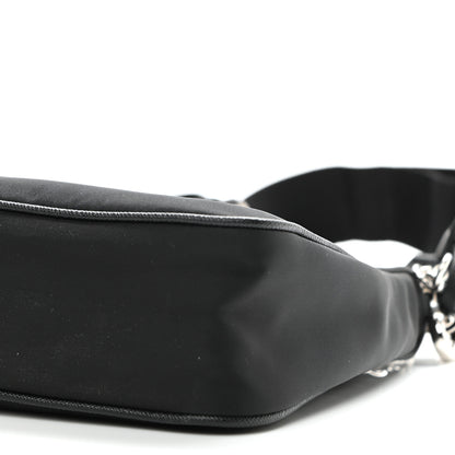Prada Nylon Re-Edition 2005 Shoulder Bag Black 11 of 12